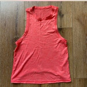 Lululemon orange tank top